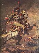 Theodore   Gericault Chargingchasseur painting